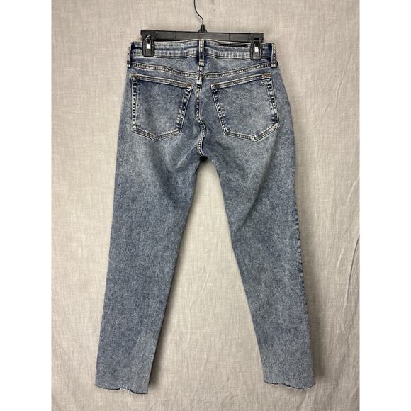 rag & And Bone Dre Low Rise Slim Boyfriend Jean in Nora 26 - Picture 3 of 10